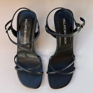 Ladies Black Strapoy Sandals